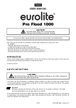 Preview for 10 page of EuroLite Pro Flood 1000A User Manual