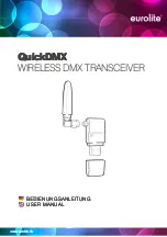 EuroLite QuickDMX User Manual preview