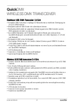 Preview for 2 page of EuroLite QuickDMX User Manual