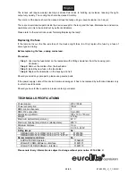 Предварительный просмотр 24 страницы EuroLite RGB TL-150 DMX User Manual