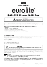 Предварительный просмотр 10 страницы EuroLite SAB-322 User Manual