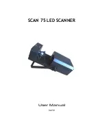 Предварительный просмотр 1 страницы EuroLite SCAN 75 LED SCANNER User Manual