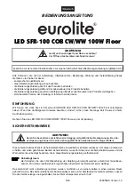 Предварительный просмотр 3 страницы EuroLite SFR-100 User Manual