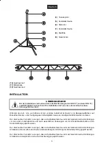 Предварительный просмотр 5 страницы EuroLite SHOW STAND I ALU User Manual