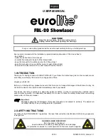 Preview for 20 page of EuroLite Showlaser FBL-20 User Manual