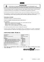 Предварительный просмотр 36 страницы EuroLite SL-575 User Manual