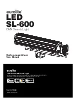 Preview for 1 page of EuroLite SL-600 User Manual