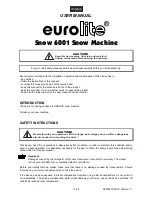 Предварительный просмотр 11 страницы EuroLite Snow 6001 User Manual