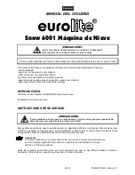 Предварительный просмотр 24 страницы EuroLite Snow 6001 User Manual