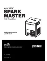 Предварительный просмотр 1 страницы EuroLite Spark Master User Manual