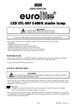 Предварительный просмотр 15 страницы EuroLite STL-50F User Manual