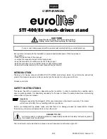 Предварительный просмотр 9 страницы EuroLite STT-400/85 User Manual