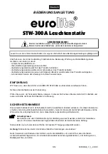 Preview for 3 page of EuroLite STW-300A User Manual