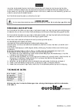 Предварительный просмотр 8 страницы EuroLite STW-300A User Manual