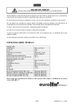 Preview for 32 page of EuroLite T-36 Pinspot User Manual