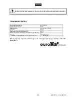 Предварительный просмотр 9 страницы EuroLite Techno Strobe 250 User Manual