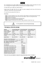 Предварительный просмотр 17 страницы EuroLite Techno strobe User Manual