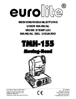 Предварительный просмотр 1 страницы EuroLite TMH-155 Moving-Head User Manual