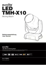 EuroLite TMH-X10 User Manual preview