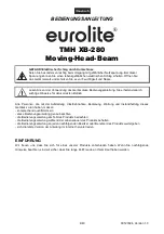 Предварительный просмотр 4 страницы EuroLite TMH XB-280 User Manual