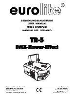 EuroLite TR-5 User Manual preview