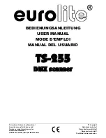 EuroLite TS-155 User Manual предпросмотр