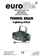 EuroLite TUNNEL BEAM User Manual предпросмотр