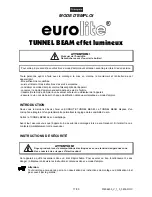 Предварительный просмотр 17 страницы EuroLite TUNNEL BEAM User Manual