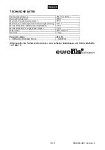 Preview for 10 page of EuroLite TVS-800 User Manual