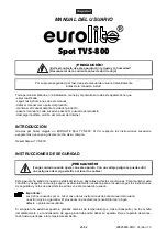 Предварительный просмотр 26 страницы EuroLite TVS-800 User Manual