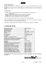 Предварительный просмотр 15 страницы EuroLite TW-150 User Manual