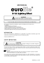 Предварительный просмотр 12 страницы EuroLite U-1A User Manual