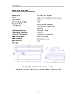 Предварительный просмотр 41 страницы EuroLite VLS-100G Showlaser User Manual