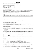 Предварительный просмотр 17 страницы EuroLite WF-250 User Manual