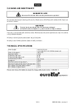 Предварительный просмотр 10 страницы EuroLite WW-40 User Manual