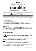 Preview for 4 page of EuroLite ZEITGEIST PMC-16 MOVE User Manual