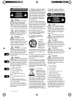 Предварительный просмотр 6 страницы EUROLIVE B312D Operating Instructions Manual