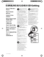 Предварительный просмотр 26 страницы EUROLIVE B312D Operating Instructions Manual