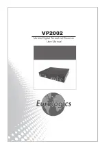 Eurologics VP2002 User Manual preview