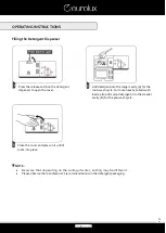 Preview for 12 page of Eurolux EDW612X Installation, Operation & Maintenance Instructions Manual