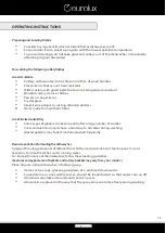 Preview for 15 page of Eurolux EDW612X Installation, Operation & Maintenance Instructions Manual