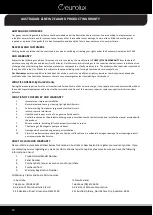 Preview for 12 page of Eurolux ERC60X Installation, Operation & Maintenance Instructions Manual