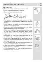 Предварительный просмотр 91 страницы Eurolux RBE 1282 V Instruction Manual