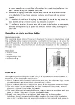 Предварительный просмотр 9 страницы EUROM 212181 Instruction Manual