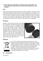 Preview for 10 page of EUROM 212181 Instruction Manual