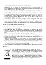 Preview for 34 page of EUROM 243031 Instruction Manual