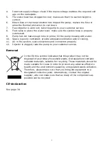 Preview for 9 page of EUROM 262926 Operating Instructions Manual