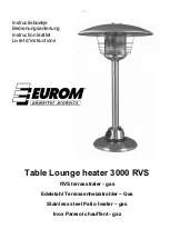 EUROM 3000 RVS Instruction Leaflet preview