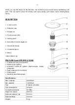 Предварительный просмотр 25 страницы EUROM 3000 RVS Instruction Leaflet