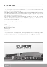 Preview for 12 page of EUROM 322569 Instruction Manual